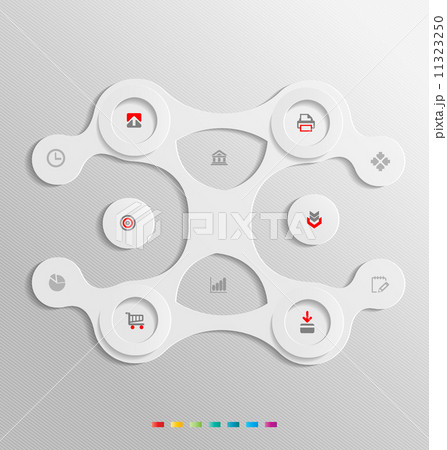 Minimal infographics template easily to be customized Minimal infographics template easily to be customized 11323250