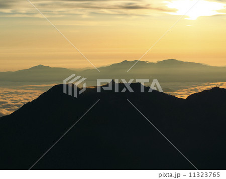 朝焼けの地蔵岳オベリスク 朝焼けの地蔵岳オベリスク 11323765