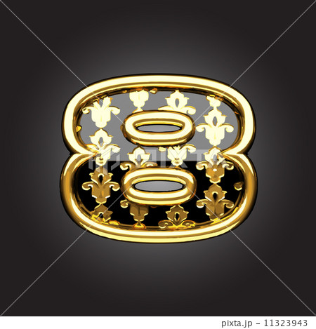 Vector golden figure Vector golden figure 11323943