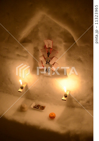 秋田県横手市かまくら祭り2 秋田県横手市かまくら祭り2 11323965