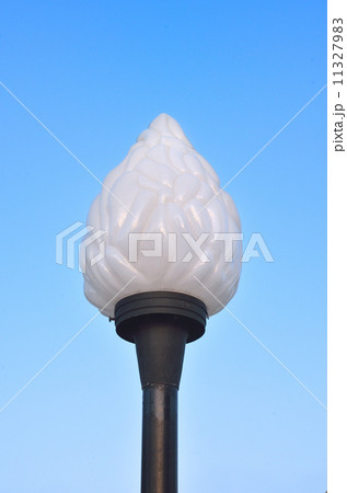 lamp post with blue sky background 11327983