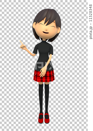 A woman pointed out A woman pointed out 11328348