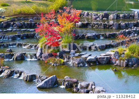 けいはんな記念公園　水景棚 11328412