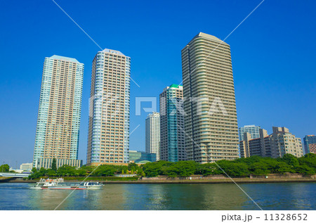 隅田川の高層マンション群 隅田川の高層マンション群 11328652
