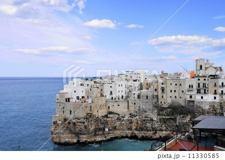 ポリニャーノ ア マーレ Polignano A Mareの写真素材