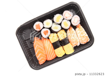sushi in white background 11332623