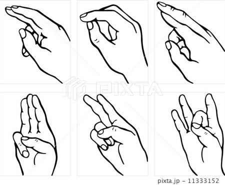 Hand's signes 11333152