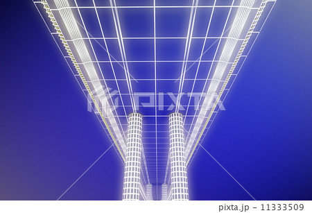 sketch bridge over the Ocean 11333509