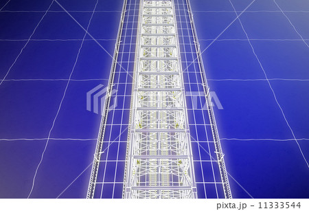 sketch bridge over the Ocean 11333544