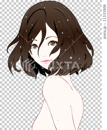 女性　健康的　水 11333806