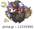 魔女っこ（ハロウィンカラー） 11335990