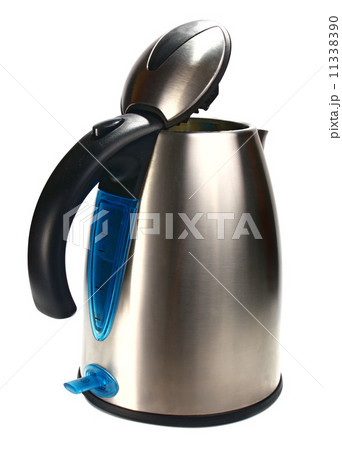 electric kettle with an open lid 11338390