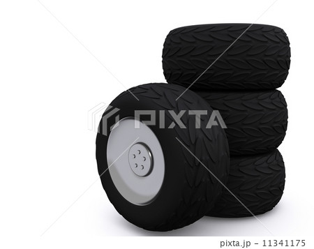 car wheels. 3d 11341175