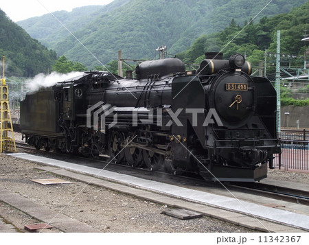 上越線に蒸気機関車はしる 11342367