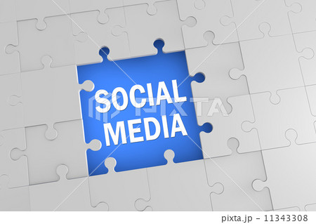 Puzzle Social Media 11343308