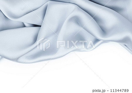 blue satin isolated 11344789
