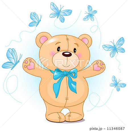 Teddy Bear waving hello Teddy Bear waving hello 11346087