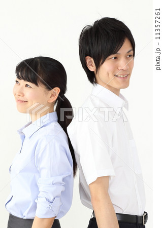 ビジネスマン・ビジネスウーマン(クールビズ) ビジネスマン・ビジネスウーマン(クールビズ) 11357261