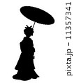 花嫁のシルエット 11357341