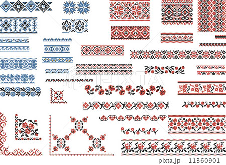 Patterns for Embroidery Stitch 11360901