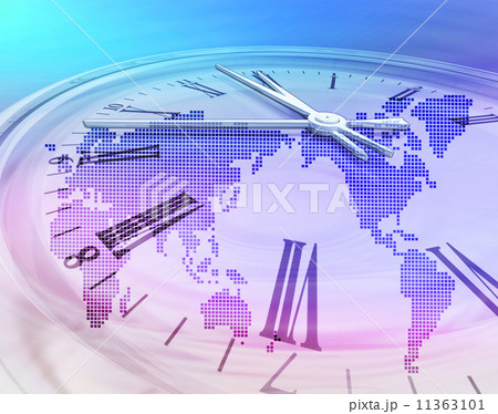 世界地図の時間11時59分 11363101