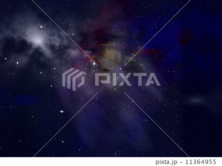 Star field in space and a nebulae Star field in space and a nebulae 11364955