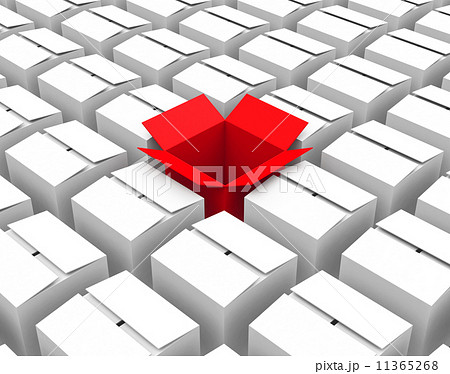 the red cardboard box 11365268