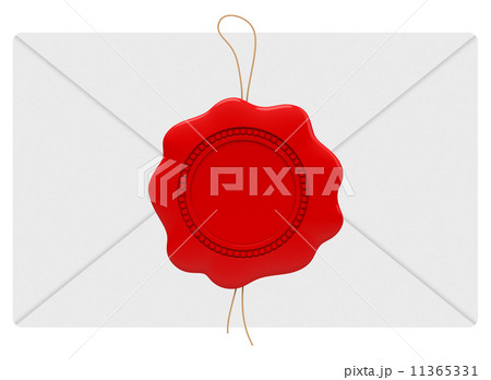 a seal on a letter 11365331