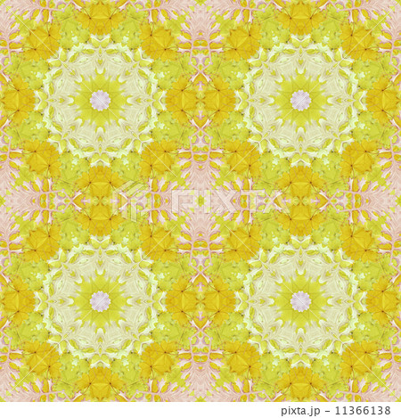 Seamless pattern with colorful leaves 11366138