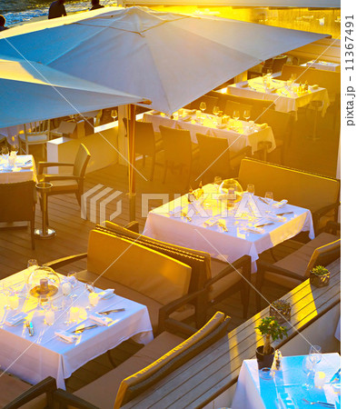 Beach restaurant, Cannes 11367491