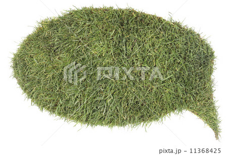 Speech Comic Grass Balloon Cutout 11368425