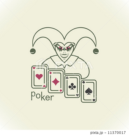 Joker and playing cards Joker and playing cards 11370017