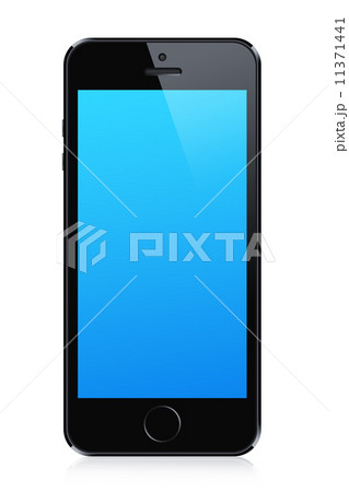 Black modern smart phone 11371441