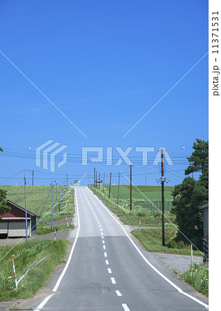 女満別地方の道路 女満別地方の道路 11371531
