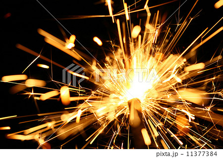yellow sparkler 11377384