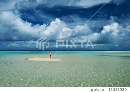 Woman at beach Woman at beach 11381520