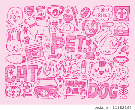 doodle pet background 11382134