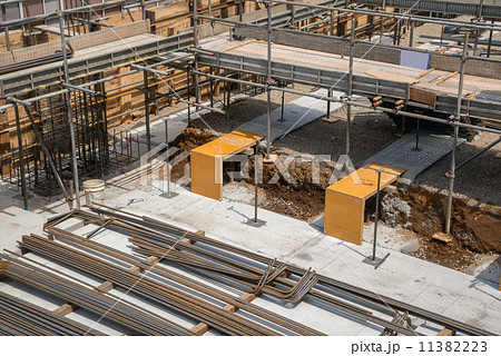 ビル建設現場 ビル建設現場 11382223