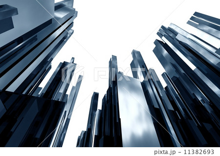 abstract skyscrapers 3d 11382693