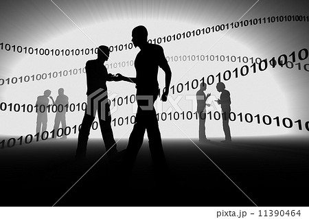 cyberspace hand snake 11390464