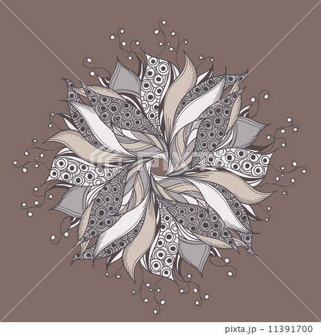 Fantasy flower pattern 11391700