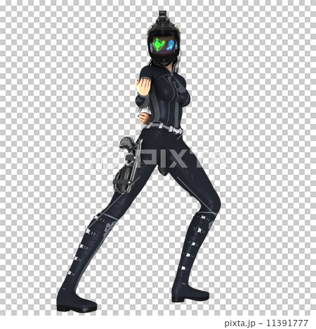 Female fighter Female fighter 11391777