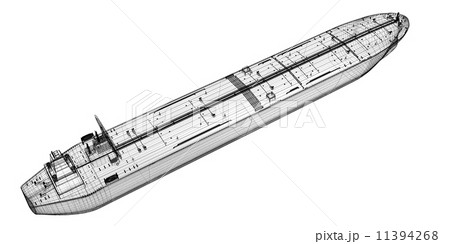 Tanker crude oil carrier ship 11394268