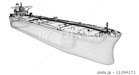 Tanker crude oil carrier ship 11394271