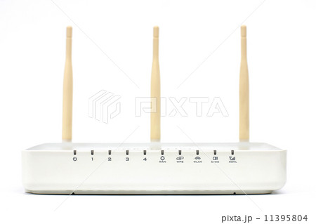 ethernet router in front of a white background. ethernet router in front of a white background. 11395804