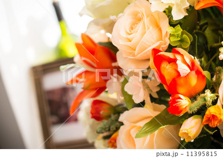 Beautiful fake flowers Beautiful fake flowers 11395815