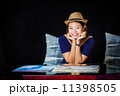Close up of a happy young woman smile 11398505