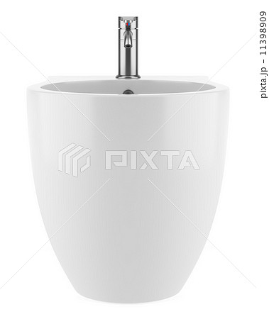ceramic bidet isolated on white background 11398909