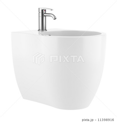ceramic bidet isolated on white background 11398916