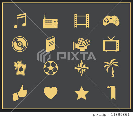 Entertainment icons Entertainment icons 11399361